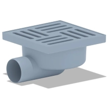Трап для душа АНИ пласт горизонтальный 150x150/50 (TA5110)
