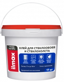 Клей для стеклохолста ilmax ready nordfix, 17 кг