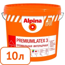 Краска Alpina EXPERT Premiumlatex 3 B.1 (интерьерная) 10 л