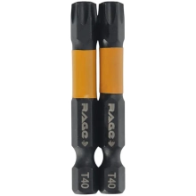 Бита торсионная Torx TТ40 S2x50 мм RAGE by VIRA (554250) 2 шт