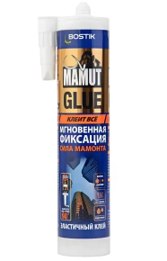 Клей монтажный Bostik Mamut Glue (белый) 430 г