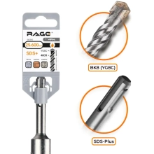 Бур по бетону SDS-plus 25х600 мм RAGE by VIRA (562560)