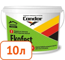 Краска Condor Ekofest для кухни и ванной, 10 л