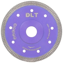 Диск алмазный 125х22,2 мм DLT №13 Turbo-X по керамике, керамограниту (1409)