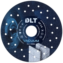 Диск алмазный шлифовально-отрезной 125х22,23 мм DLT №14 VACUUM (4285)