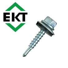 Саморез кровельный ЕКТ 4,8х25, цинк (40 шт), B009336