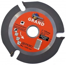 Диск пильный по дереву трехзубый 125x22 мм Trio-diamond (540125)