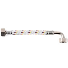 Гибкая подводка для воды Fliflex с угловым подключением F1/2-FС1/2 0,4 м FLIESSER 48013040