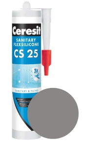 Герметик силиконовый Ceresit CS 25 №13 (антрацит) 280 мл