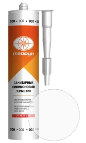 Герметик силиконовый Тайфун №000 (прозрачный) 280 мл