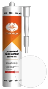 Герметик силиконовый Тайфун №000 (прозрачный) 280 мл