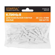 Клинья для плитки 28х6х6 мм 100 шт Startul (ST4402-28)