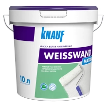Краска матовая KNAUF Вайсванд интерьерная, 10 л