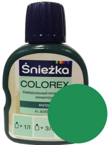 Колер Sniezka Colorex №41 (зеленый) 100 мл