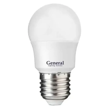 Лампа светодиодная Шар (G45) General Lighting 8Вт Е27 3000К теплый белый свет 660202