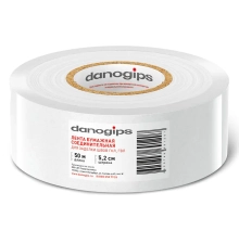 Лента бумажная для заделки швов ГКЛ Danogips 52 мм х 50 м