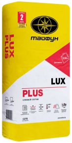 Клей для плитки усиленной фиксации Lux Plus, 25 кг