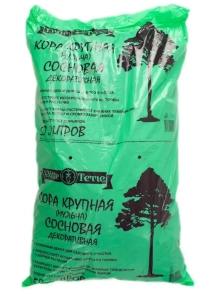 Кора (мульча) сосновая крупная декоративная Elitte Terre 50 л