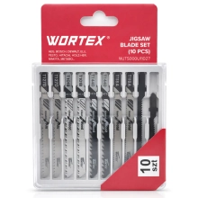 Набор пилок для лобзика Wortex 10 шт
