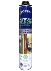 Пена BOSTIK WINDOWS&DOORS профессиональная под пистолет, 750 мл