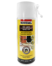 Монтажная пена Soudal с трубочкой, 300 мл