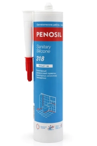 Силикон санитарный Penosil 303/318 (белый) 280 мл