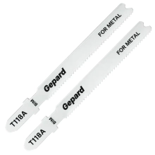 Пилка для лобзика по металлу T118А Gepard GP0632-01 (2 шт)