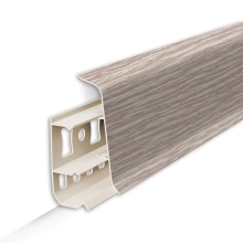 Плинтус напольный Идеал Деконика 55 мм 2,2 м (229, дуб латте)