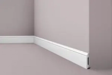 Плинтус напольный NMC WALLSTYL FL1 80x12 мм (2 м)