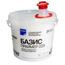 Грунтовка глубокого проникновения 1:5 Basic Primer 025, 5 л