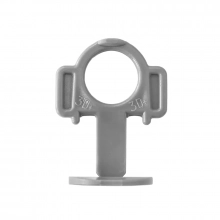 Зажим STRONG 2 мм 3D Krestiki СВП (серый) 100 шт