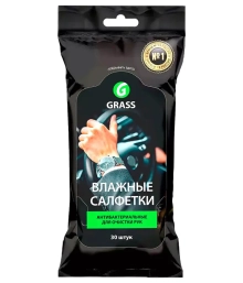 Салфетки влажные для рук Grass, 30 шт