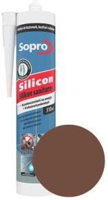 Герметик силиконовый Sopro 52 (коричневый) 310 мл