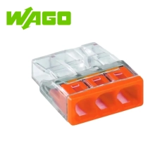 Клемма соединительная Wago 2273-203 (3 отверстия) 1 шт