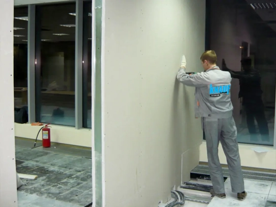 Гипсоволокнистый лист влагостойкий KNAUF 10х1200х1200 мм (малоформатный)