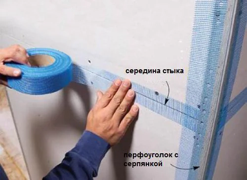 Лента для швов KNAUF Аквапанель 100 мм х 50 м