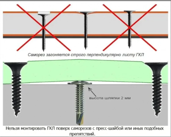 Саморез по металлу KNAUF TN 3,5x35 (1000 шт)