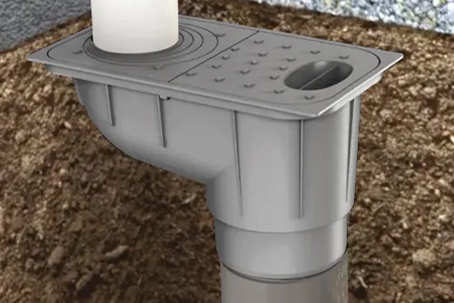 Трап уличный 300х170х235 (металлик) Ecoteck