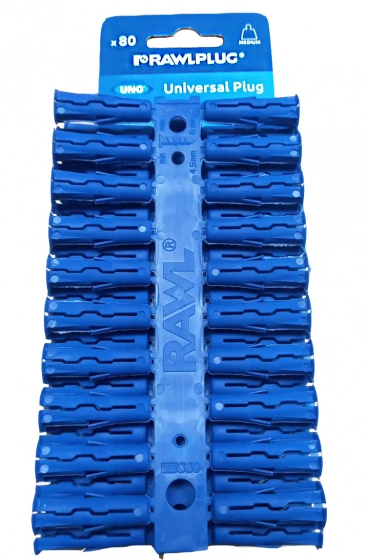 Дюбель 8х32 UNO RAWLPLUG универсальный 80 шт