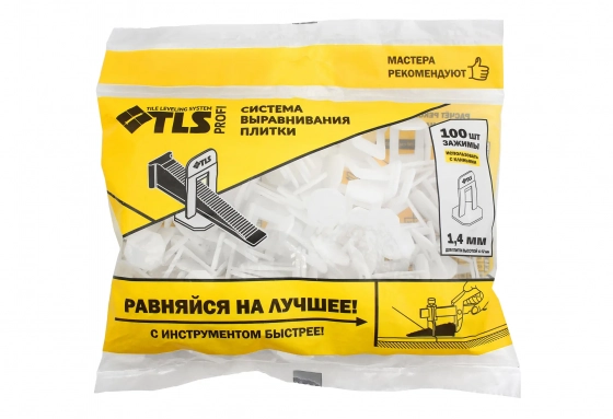 Зажим 1,4 мм СВП TLS Profi (100 шт)