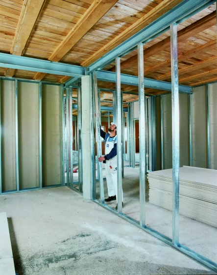 Профиль Knauf для гипсокартона направляющий  UW 100x40x0,6 мм (3 м)