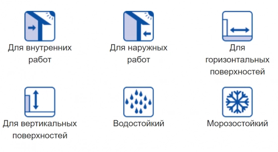 Клей для плитки усиленной фиксации LUX PLUS, 5 кг