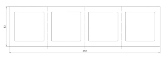 Рамка для выключателя Systeme Electric AtlasDesign ATN001004