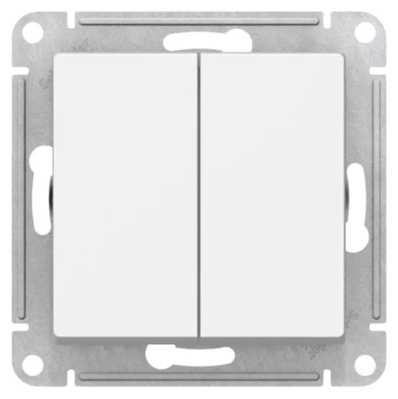 Переключатель 2-кл проходной Systeme Electric AtlasDesign ATN000165