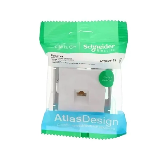 Розетка компьютерная Systeme Electric AtlasDesign ATN000183