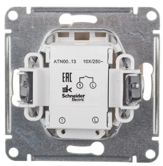 Выключатель 1-кл Systeme Electric AtlasDesign ATN001011