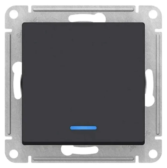 Выключатель 1-кл с подсветкой Systeme Electric AtlasDesign ATN001013
