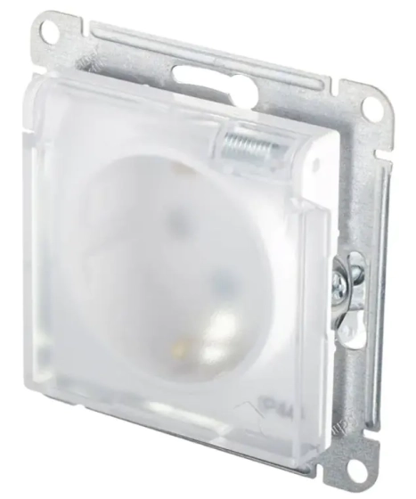 Розетка IP44 Systeme Electric AtlasDesign ATN440146 с/з