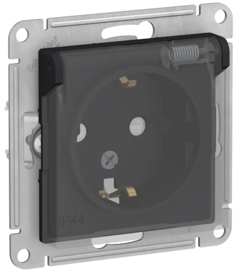 Розетка IP44 Systeme Electric AtlasDesign ATN441046 с/з