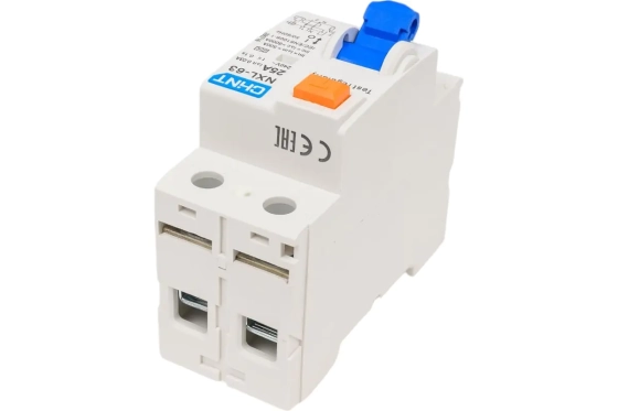 Устройство защитного отключения (УЗО) CHINT NXL-63 6kA 1P+N 25A/30mA тип AC
